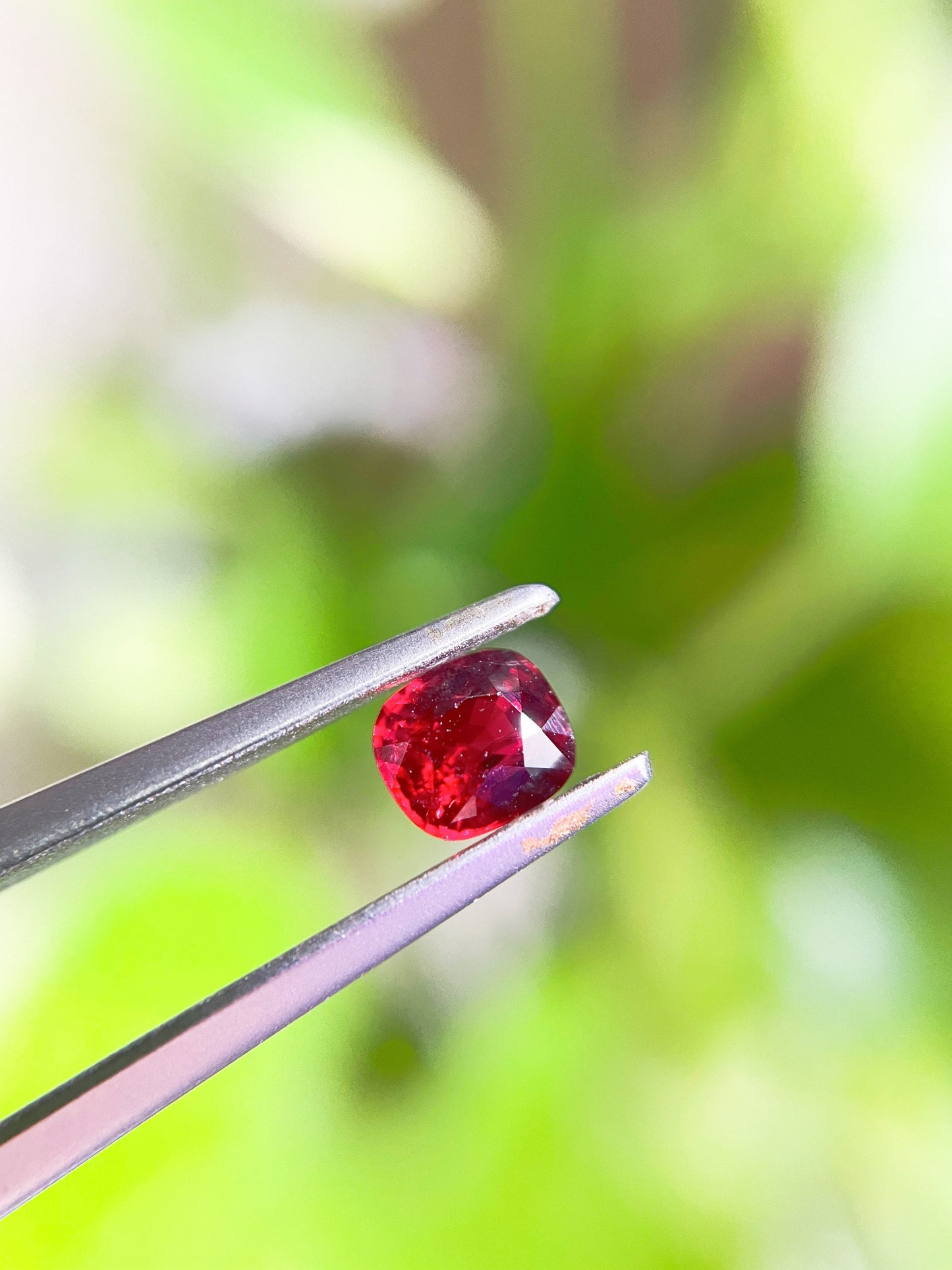 Myanmar Vivid Red Spinel Gemstone