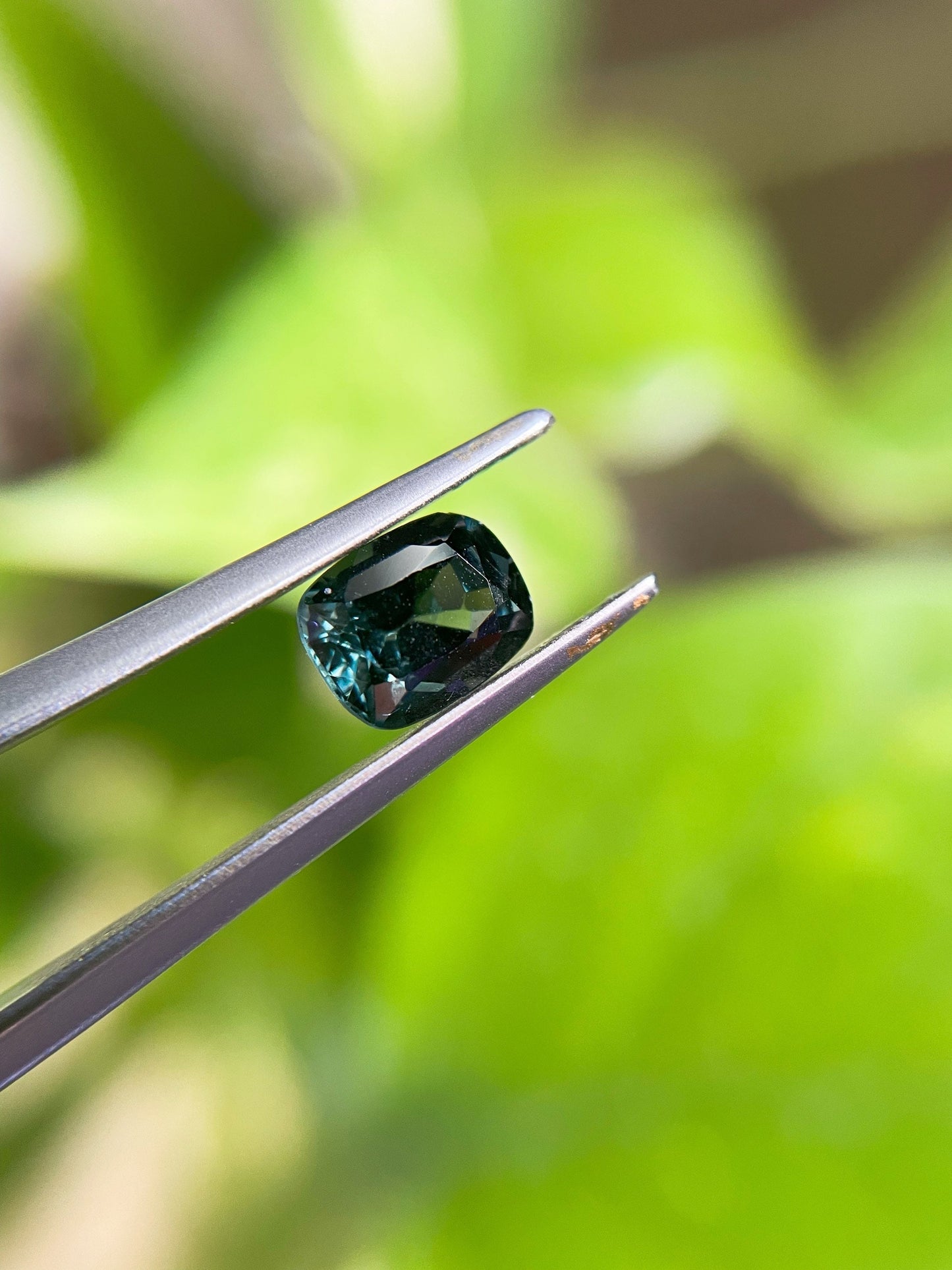 Natural Myanmar Greenish Grey Spinel Gemstone