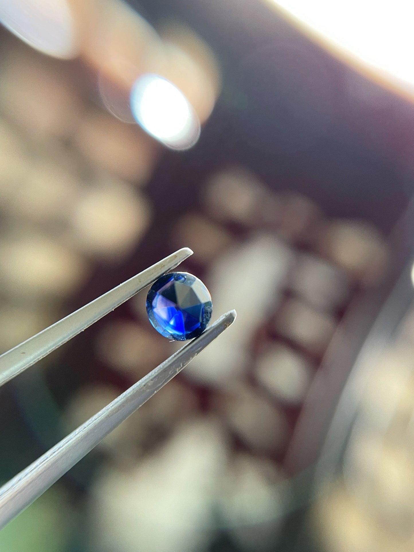 Natural Sri Lanka Intense Blue Sapphire