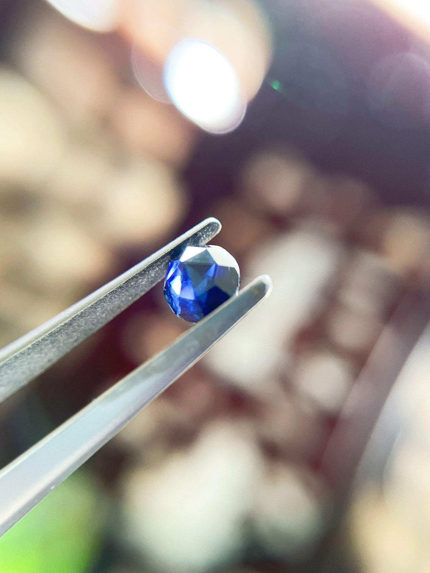 Natural Sri Lanka Intense Blue Sapphire