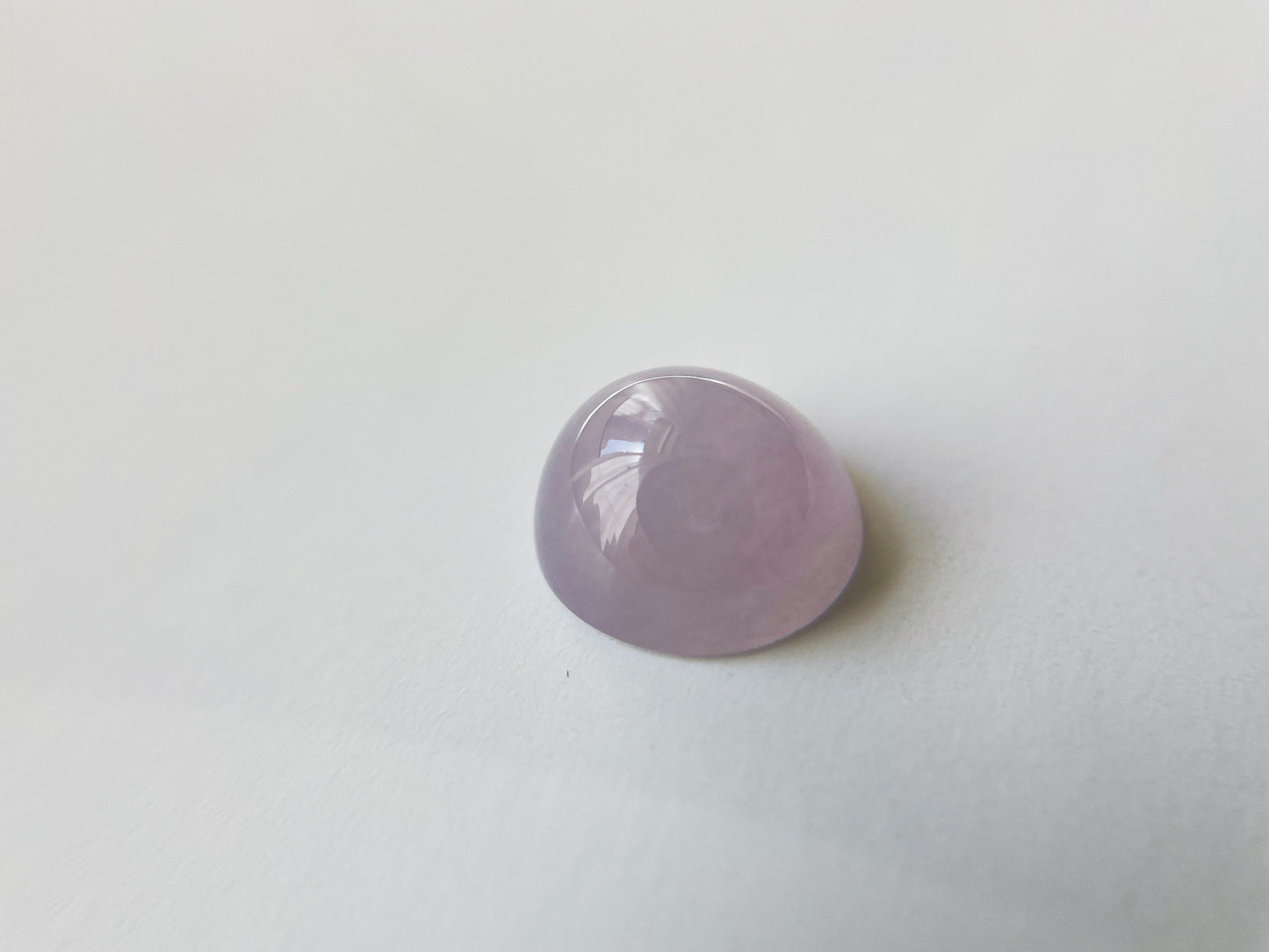 Lavender Icy Jadeite Cabochon