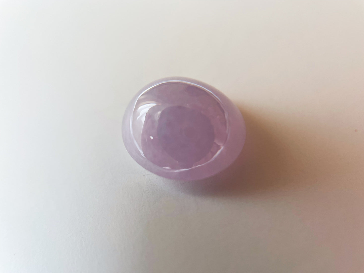 Lavender Icy Jadeite Cabochon