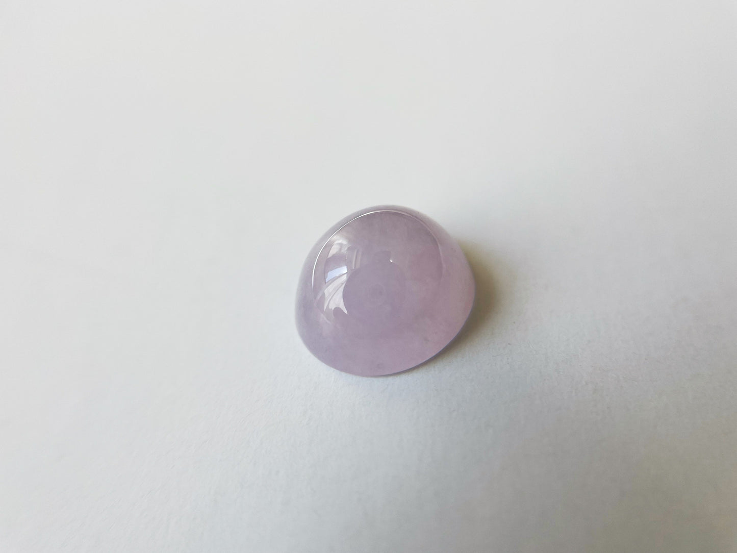 Lavender Icy Jadeite Cabochon