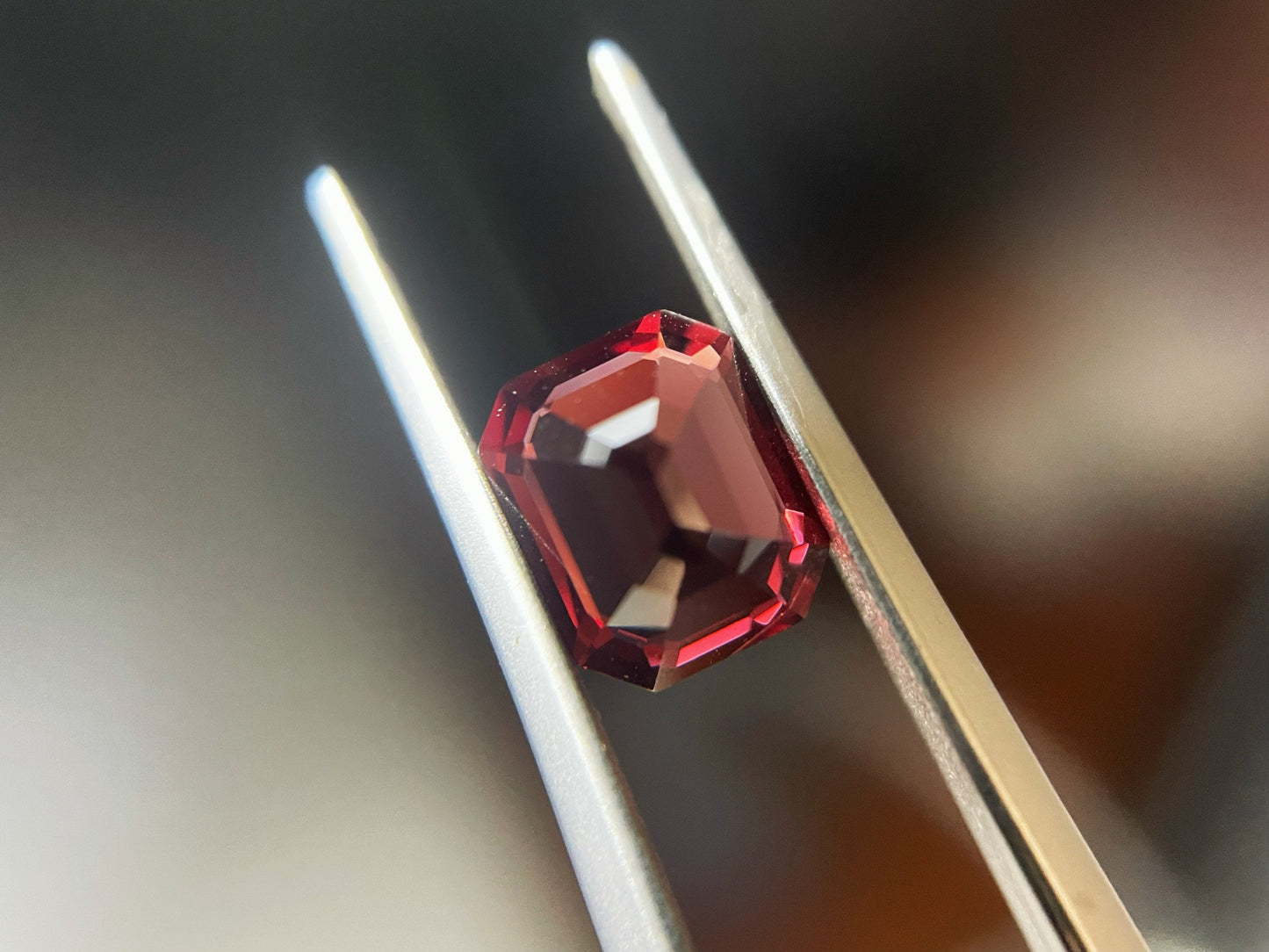 Intense Red Spinel Gemstone