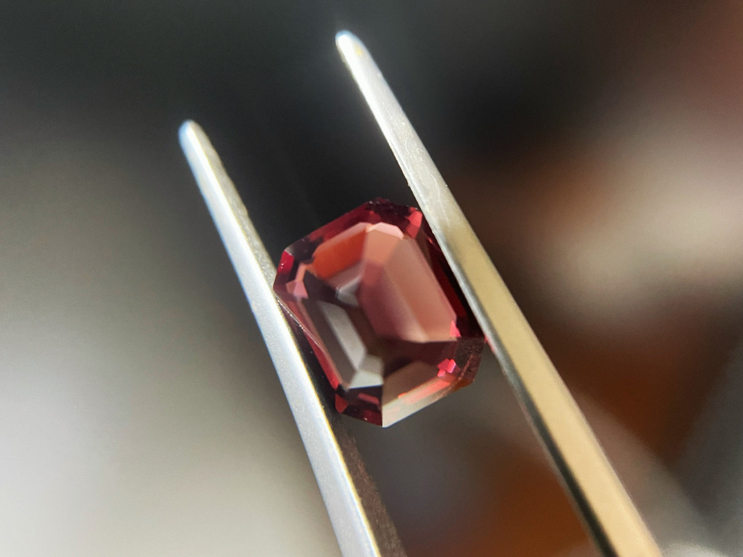 Intense Red Spinel Gemstone