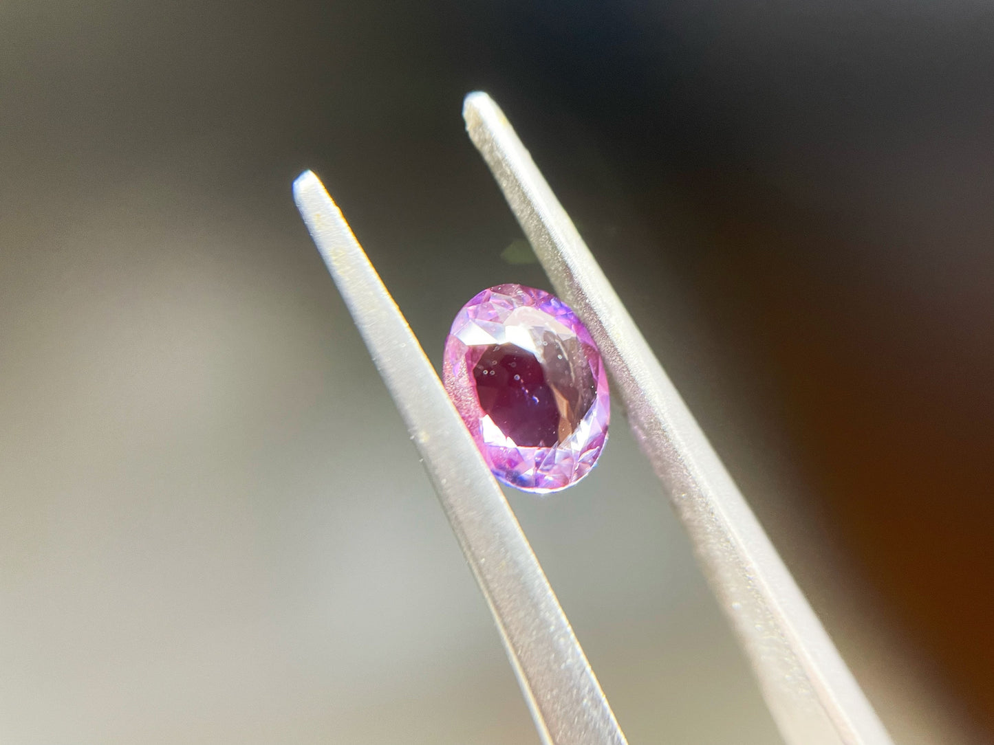 Natural Sri Lanka Unheated Violet Sapphire