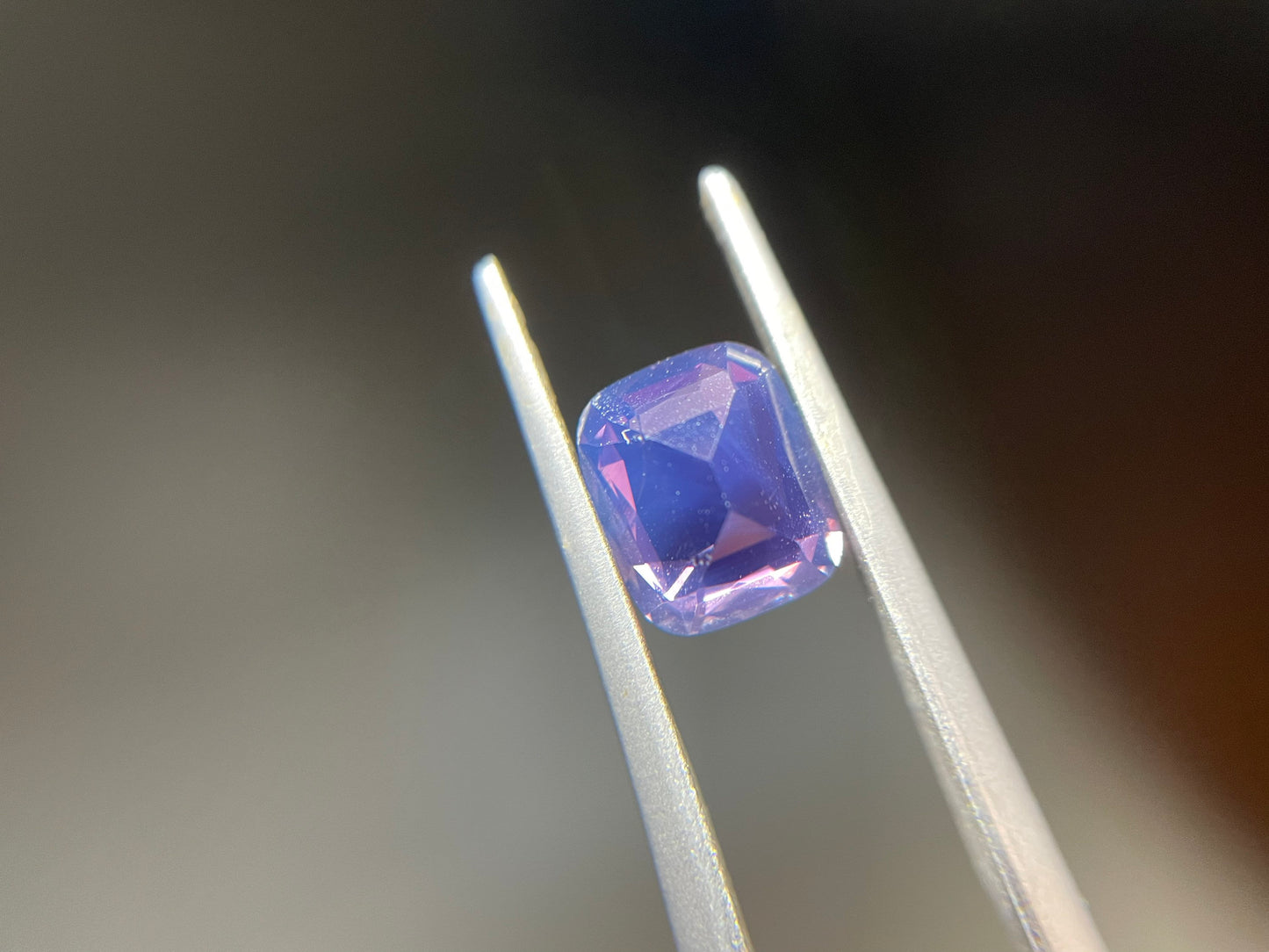 Certified Natural Unheated Purple Violet Sapphire - Rare Satin-like