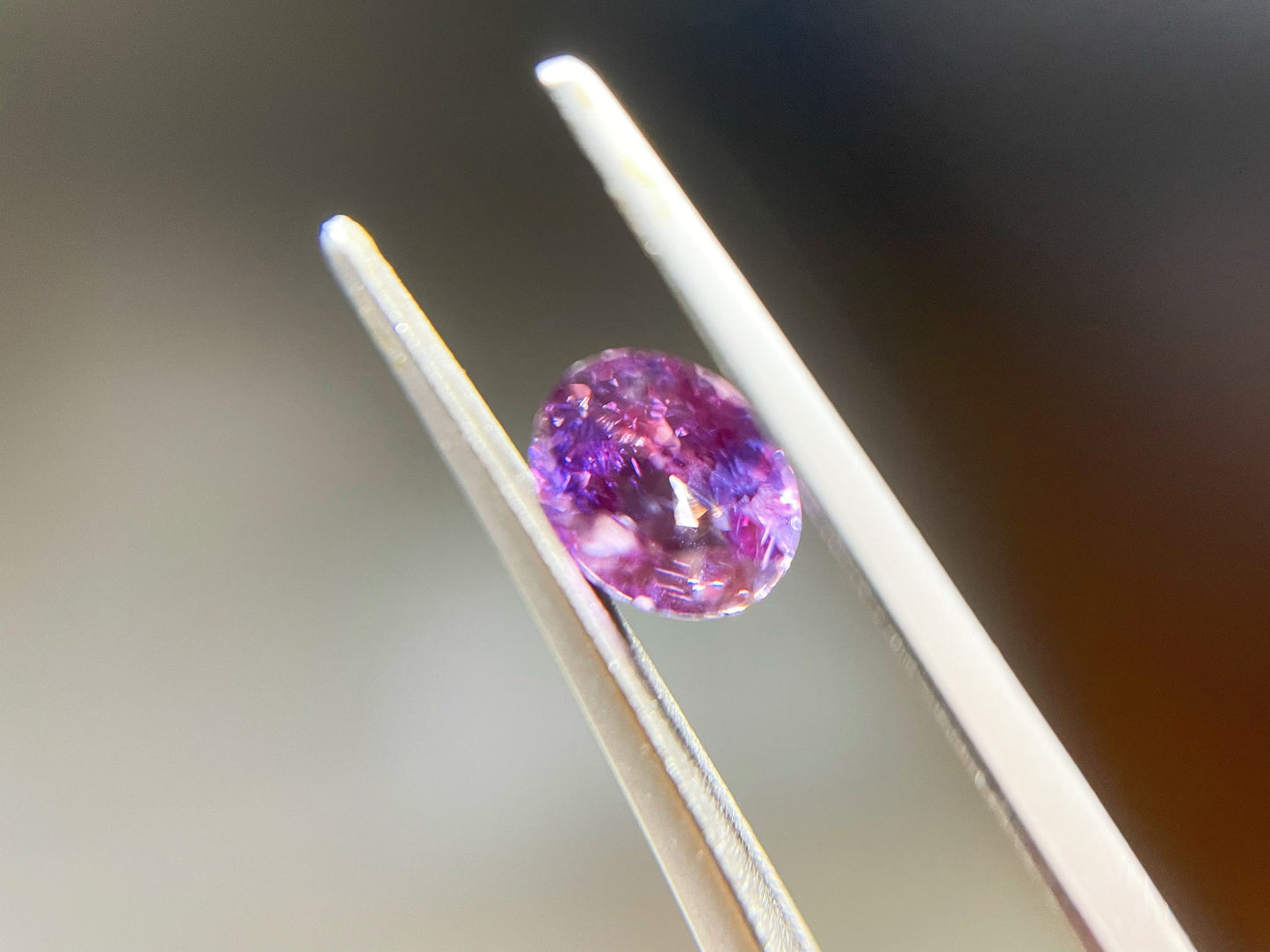 Natural Sri Lanka Unheated Violet Sapphire