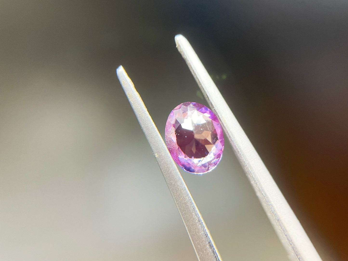 Natural Sri Lanka Unheated Violet Sapphire