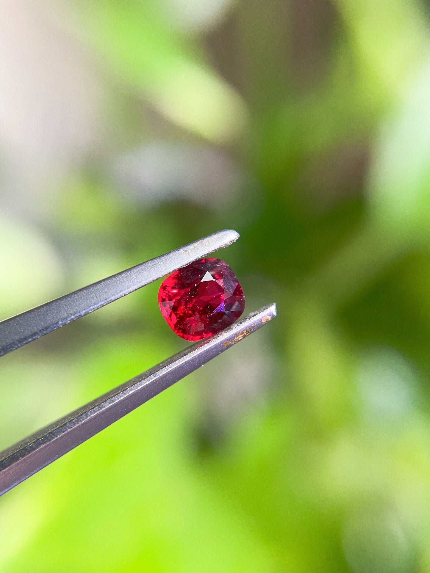 Myanmar Vivid Red Spinel Gemstone