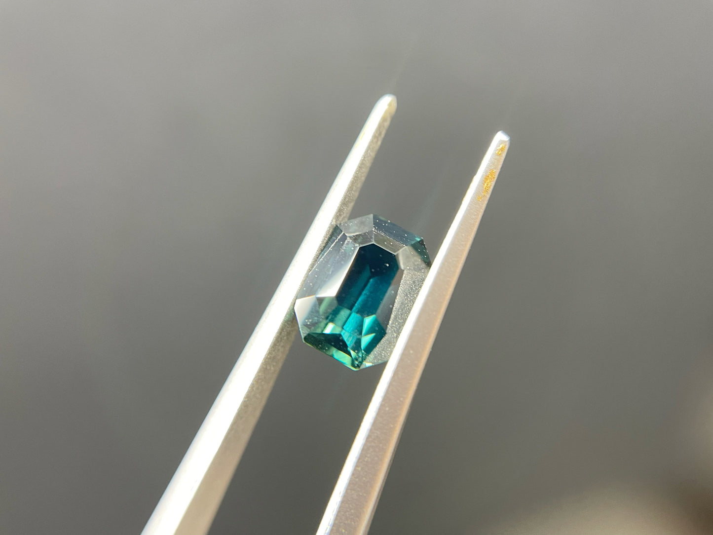 Certified Sri Lanka Unheated Teal Sapphire Gemstone