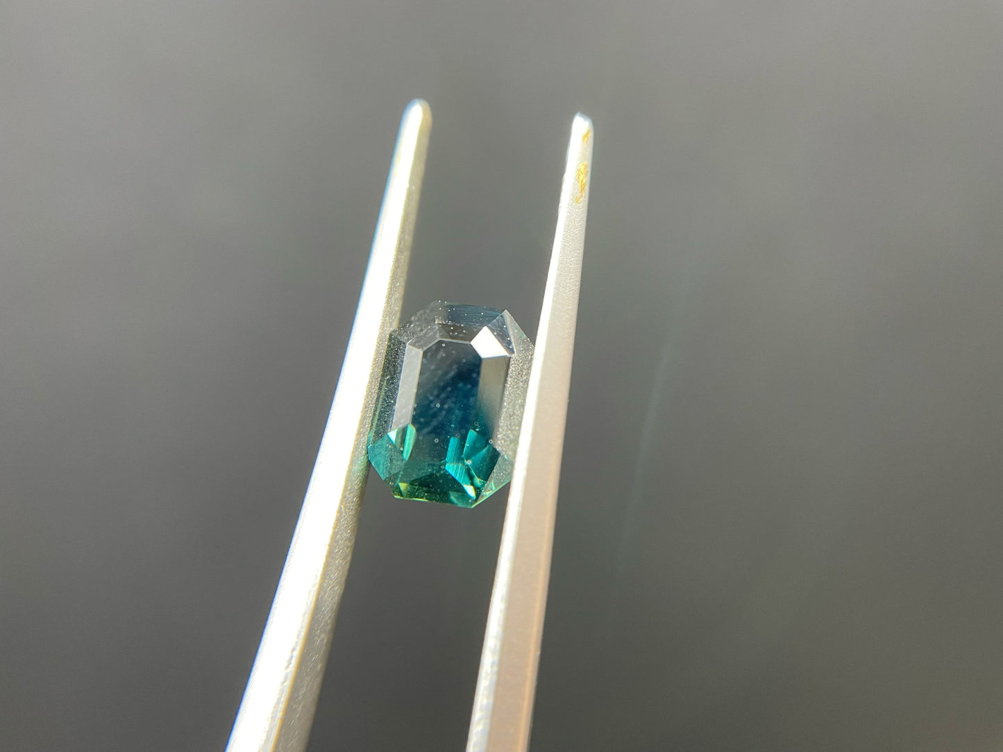 Certified Sri Lanka Unheated Teal Sapphire Gemstone