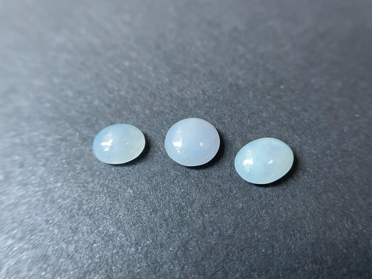 Light Lavender Icy Type Jadeite Cabochons