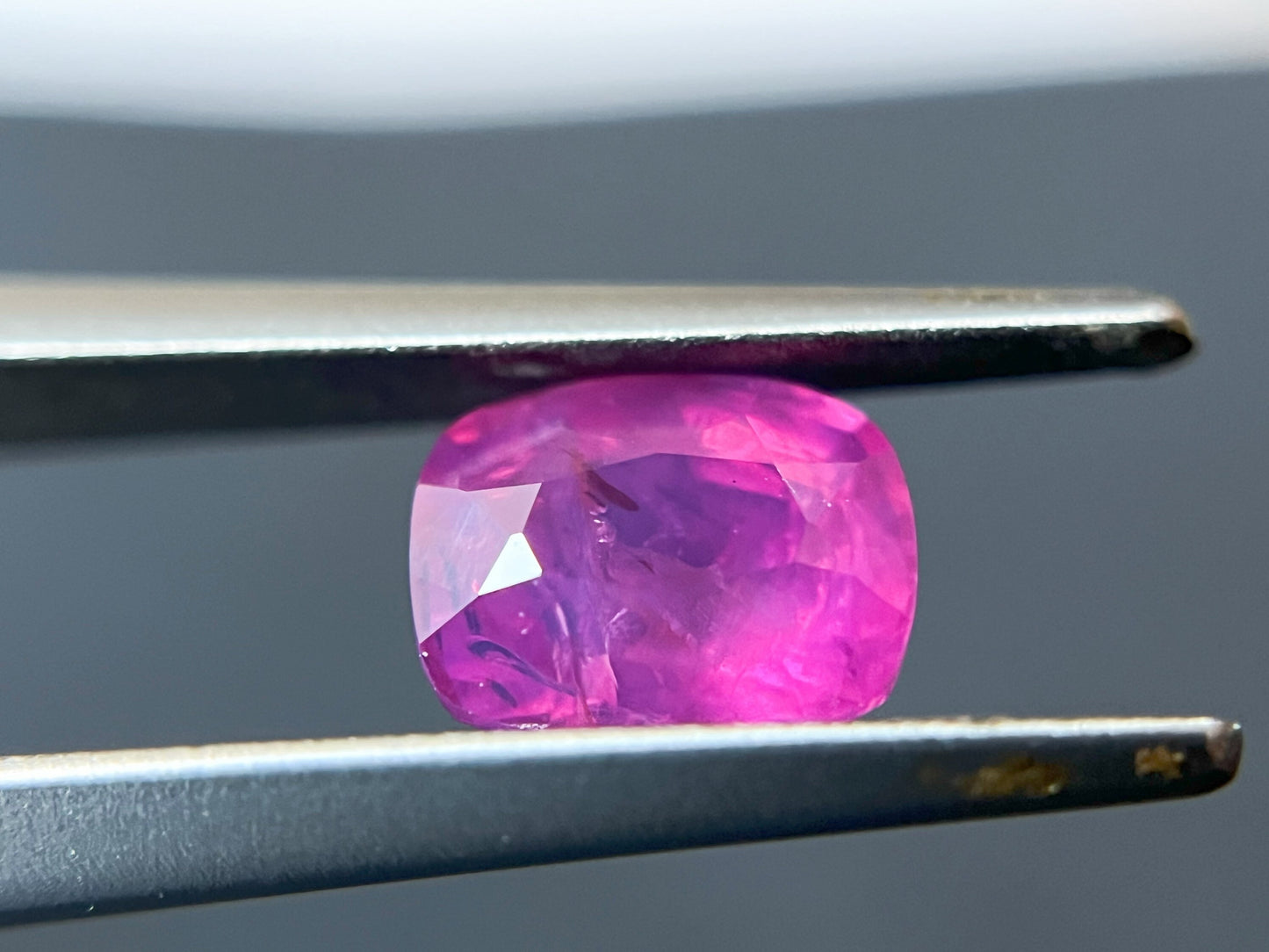 Certified Natural Vivid Pink Sapphire - Stunning Pink Gemstone