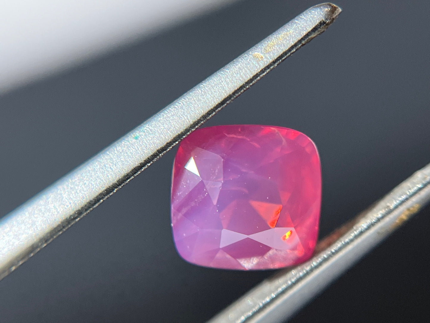 Certified Natural Tanzania Velvety Orange Pink Mahenge Spinel