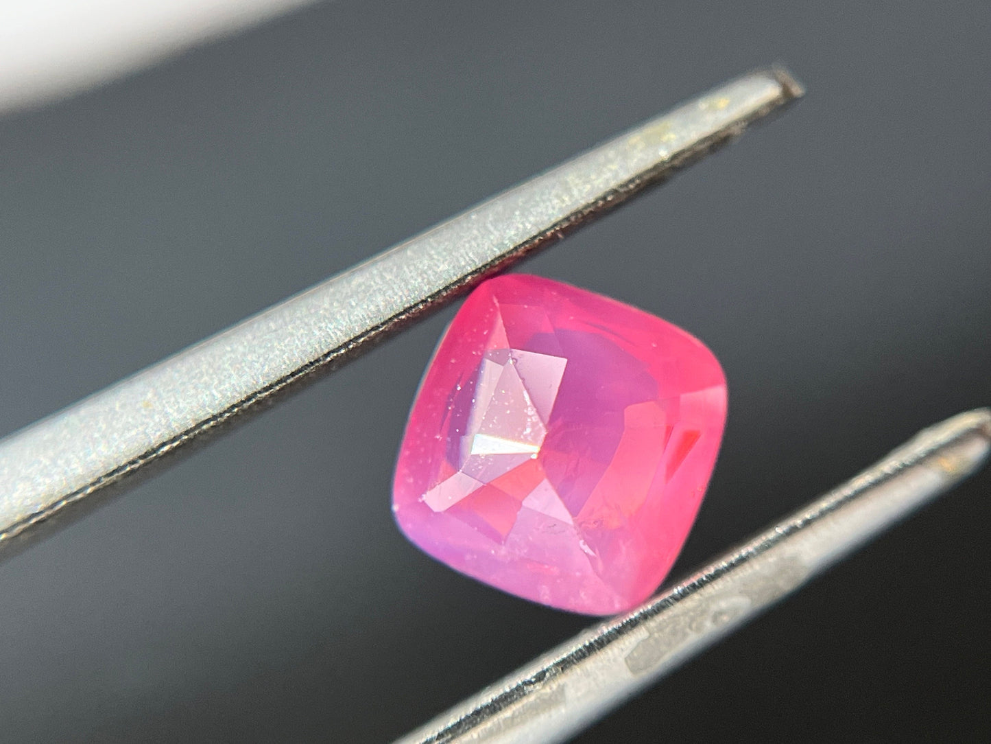 Certified Natural Tanzania Velvety Orange Pink Mahenge Spinel