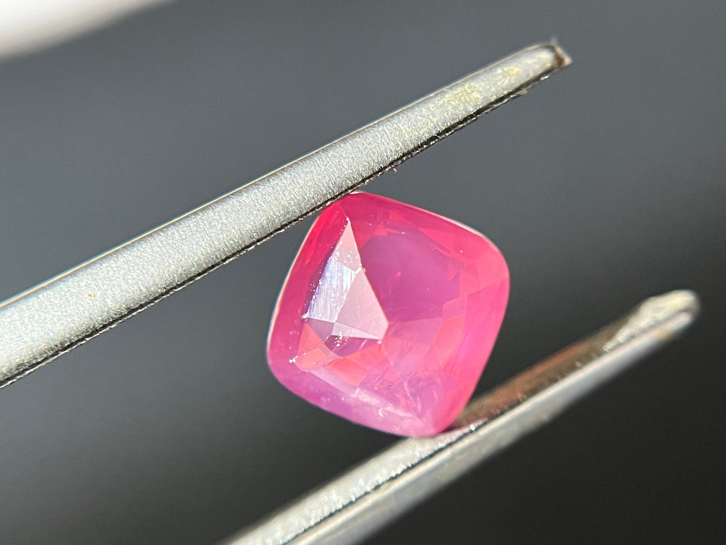 Certified Natural Tanzania Velvety Orange Pink Mahenge Spinel