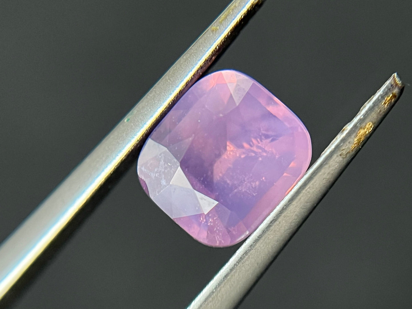 Certified Natural Mahenge Spinel Gemstone - Iridescent Pink