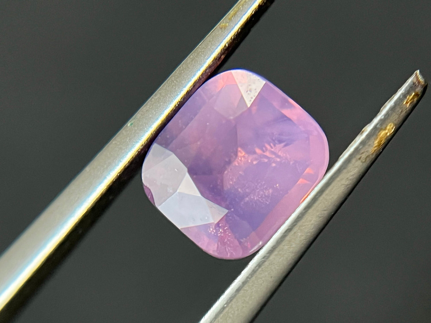 Certified Natural Mahenge Spinel Gemstone - Iridescent Pink