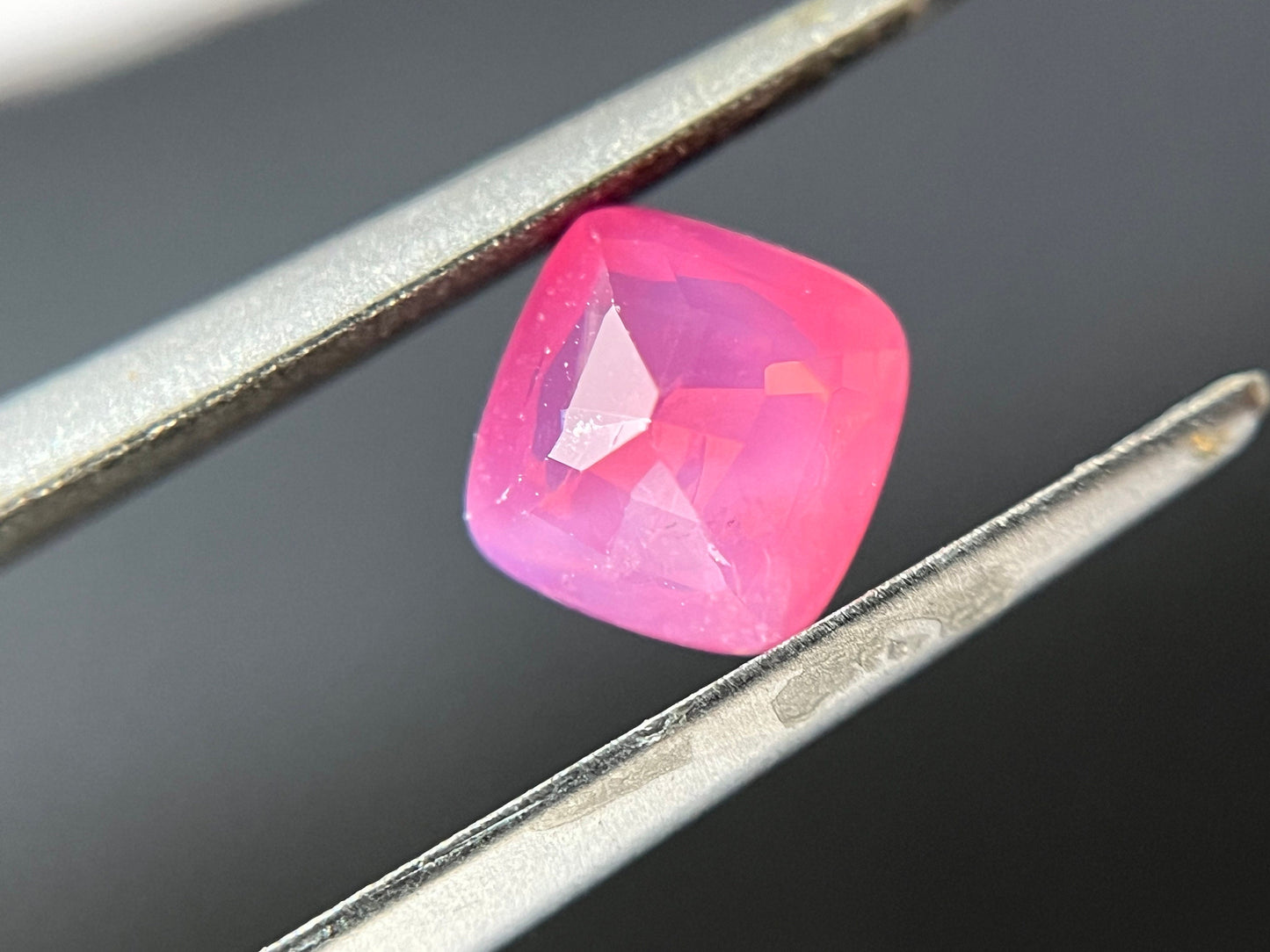 Certified Natural Tanzania Velvety Orange Pink Mahenge Spinel