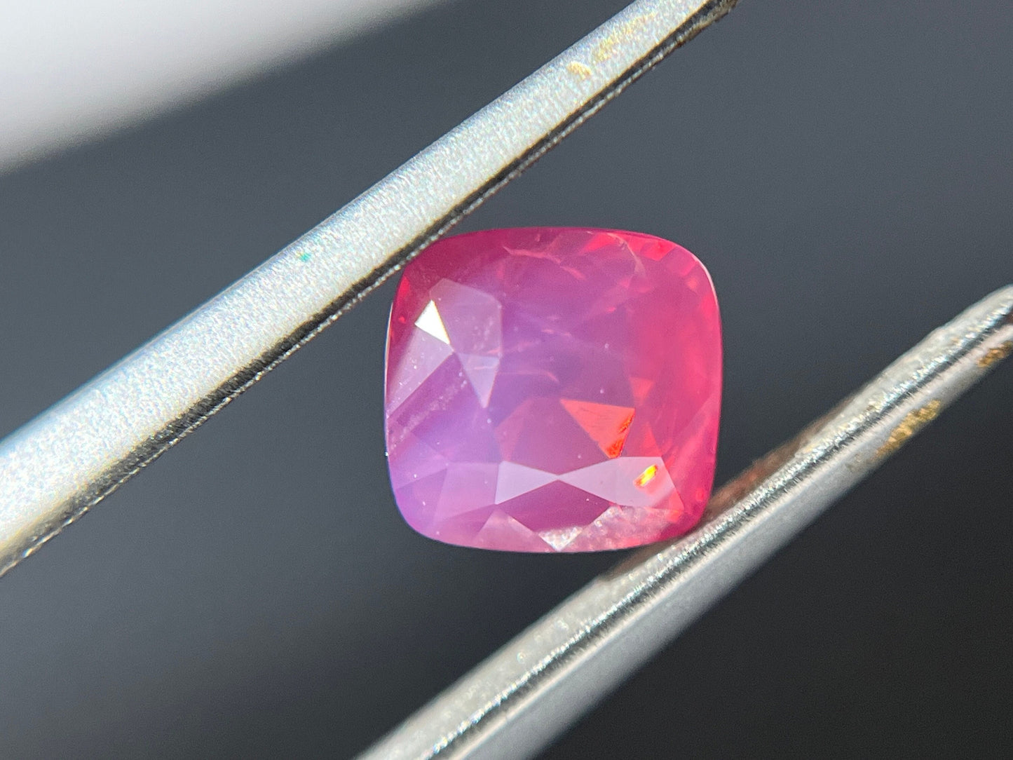 Certified Natural Tanzania Velvety Orange Pink Mahenge Spinel