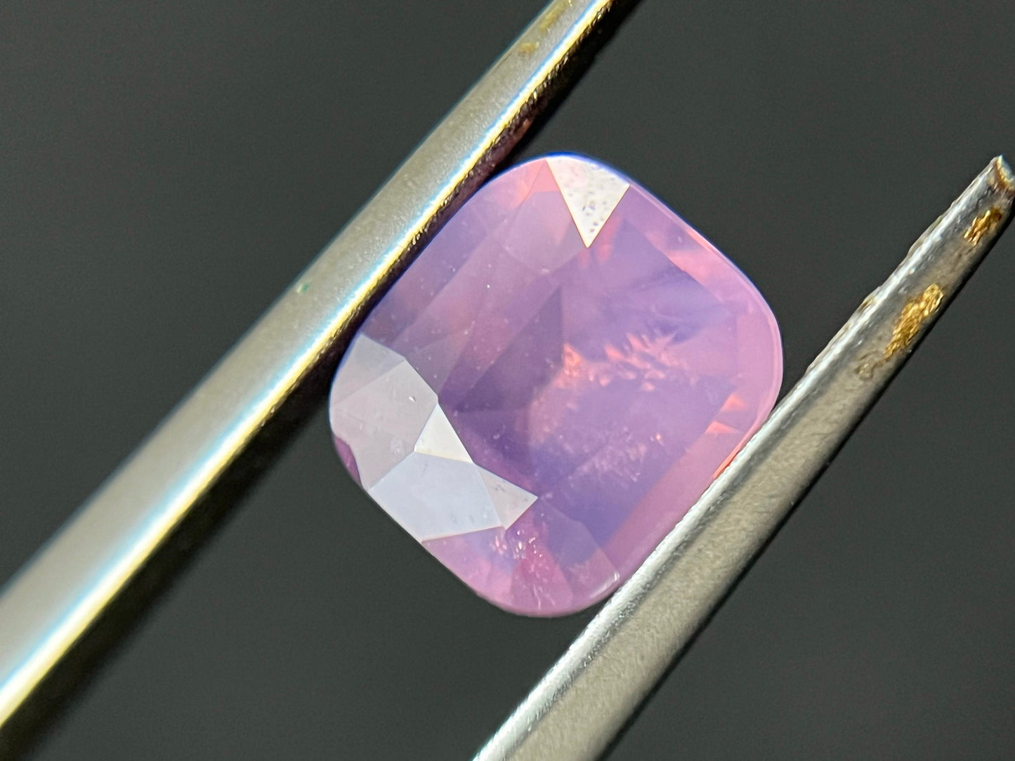 Certified Natural Mahenge Spinel Gemstone - Iridescent Pink