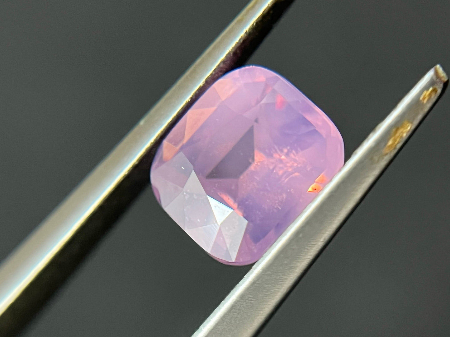 Certified Natural Mahenge Spinel Gemstone - Iridescent Pink