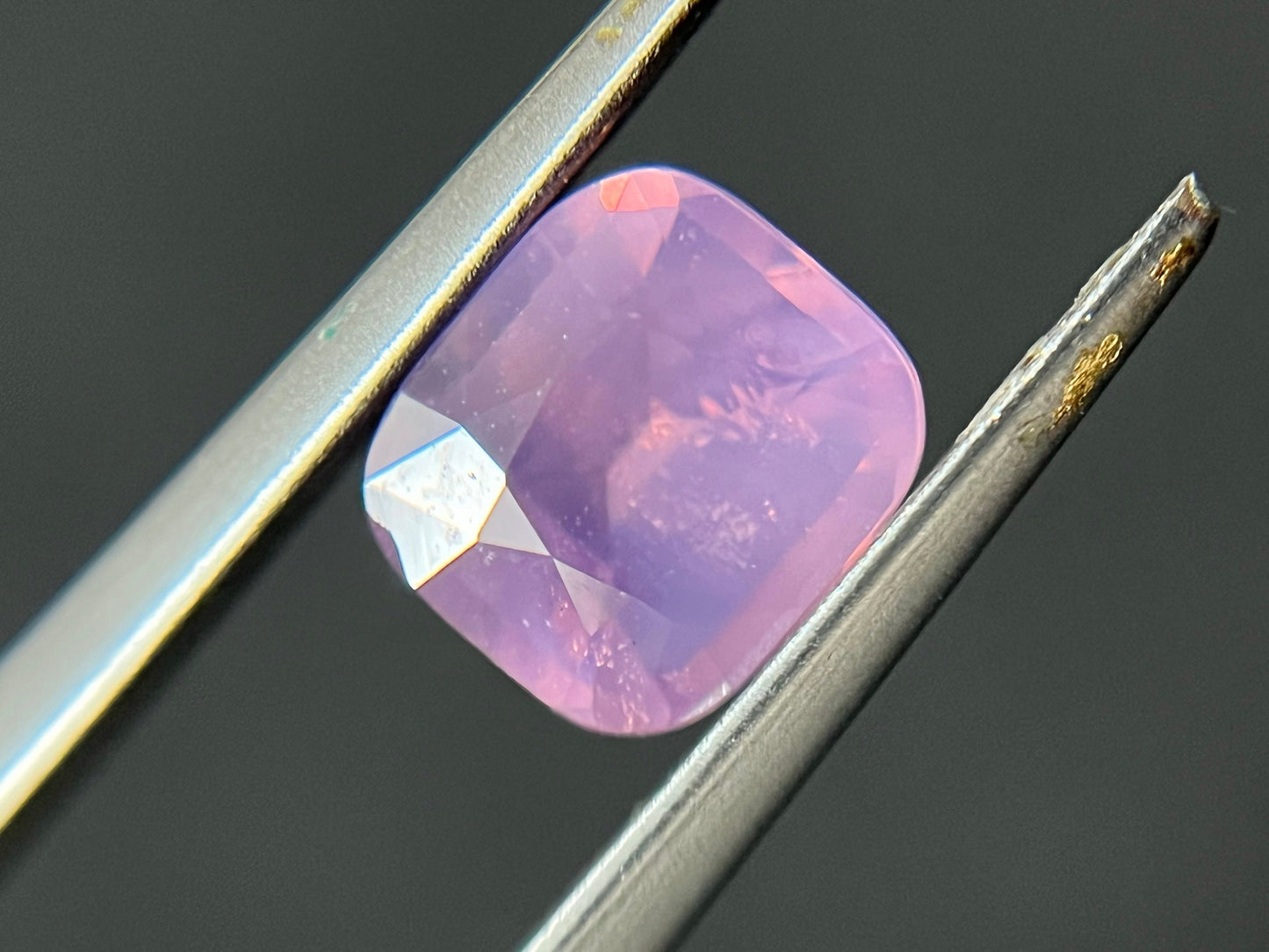 Certified Natural Mahenge Spinel Gemstone - Iridescent Pink