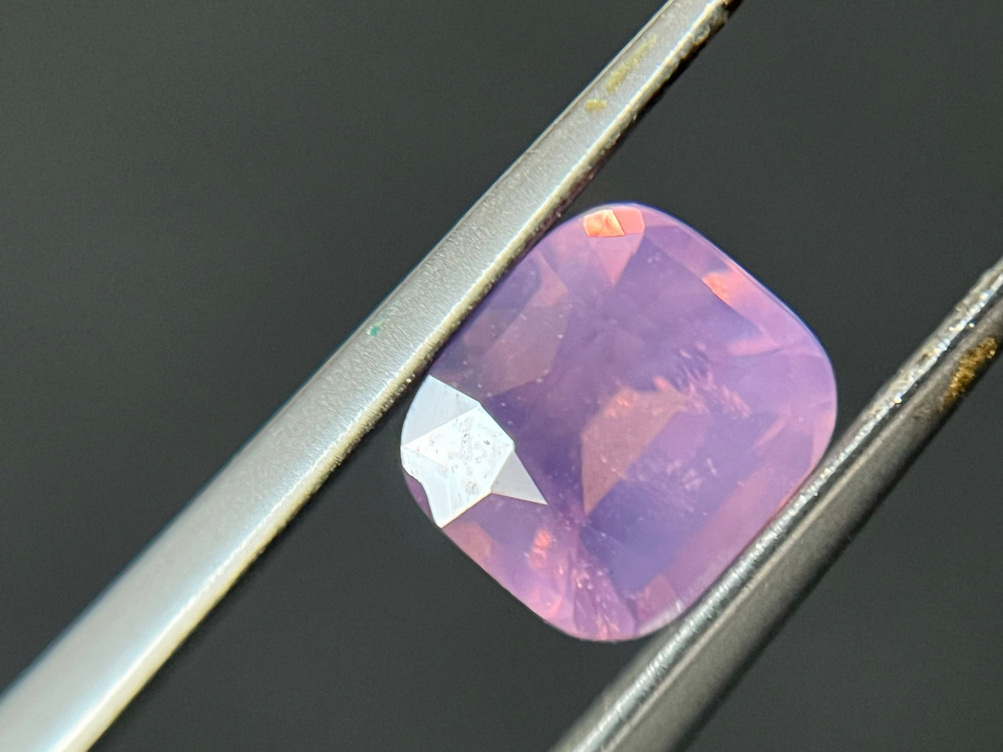 Certified Natural Mahenge Spinel Gemstone - Iridescent Pink