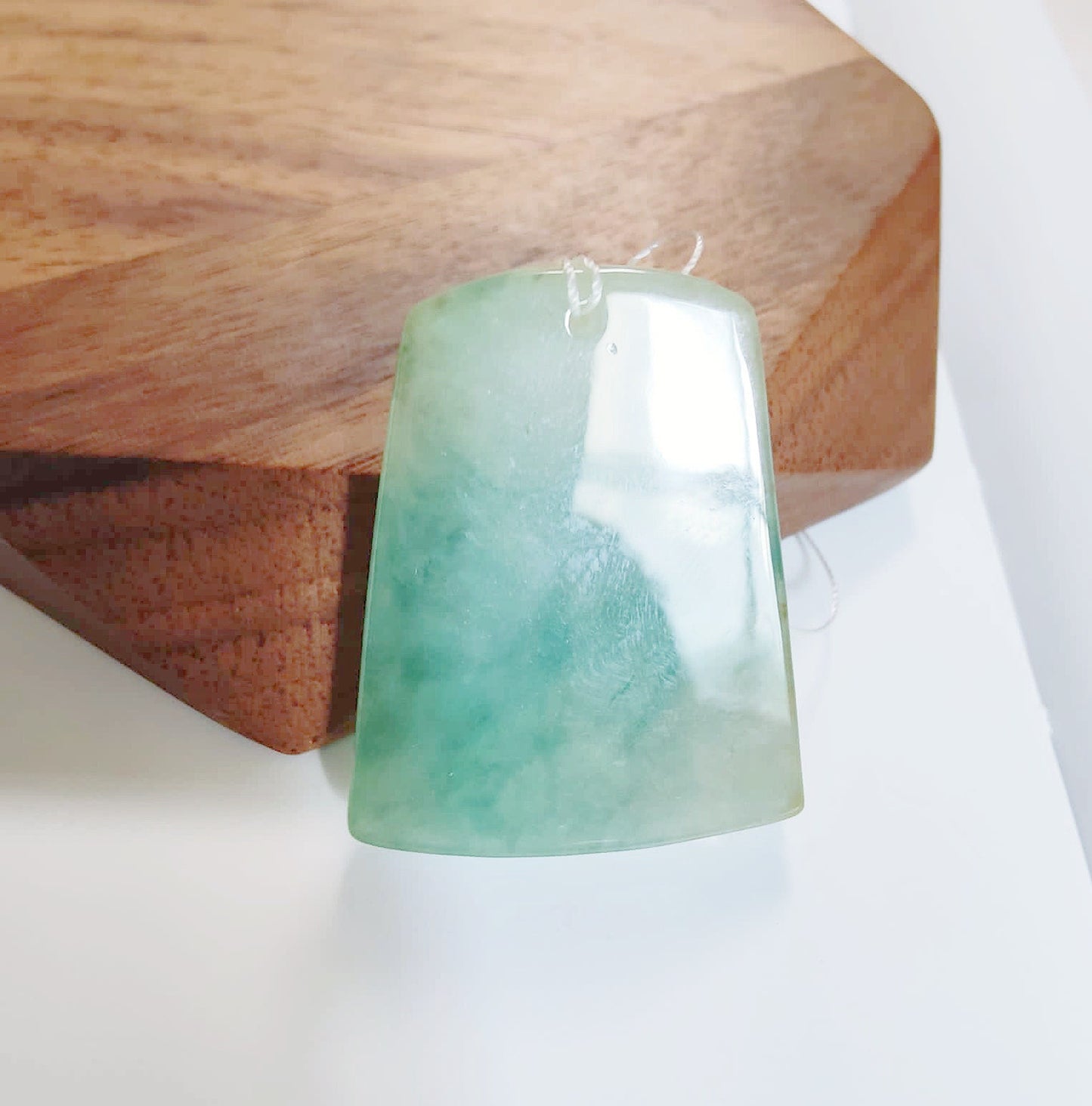 Icy-Type Green Jade Horse Pendant - Chinese Zodiac
